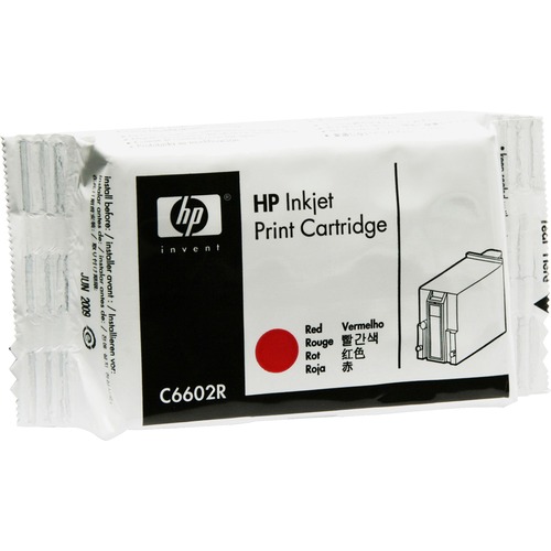 HP C6602R Ink Cartridge - Inkjet - High Yield - Red - 1 Each - Ink Cartridges & Printheads - HEWC6602R