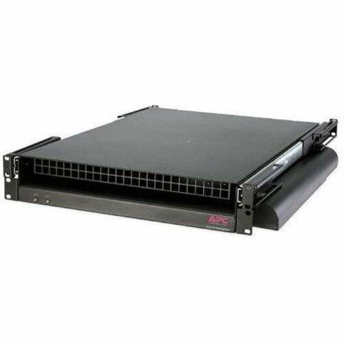 APC by Schneider Electric ACF201BLK Rack Side Air Distribution System - 260 CFM - Rack-mountable - Black - IT - Black - 2U - 120 V - 150 W