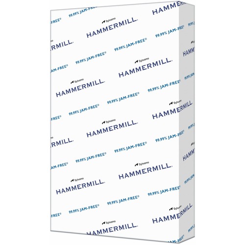 Hammermill Copy Plus Paper - White - 92 Brightness - Legal - 8 1/2" x 14" - 20 lb Basis Weight - 500 / Ream - Sustainable Forestry Initiative (SFI) - Acid-free, Quick Drying - White