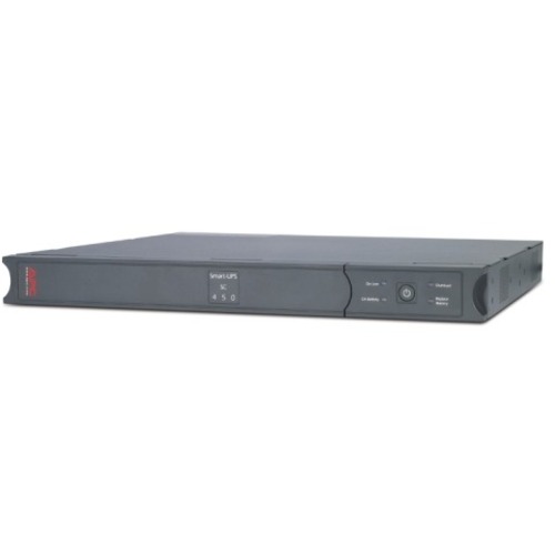 APC Smart-UPS SC 450VA Rackmount/Tower - 450VA/280W - 5.9 Minute Full Load - 4 x NEMA 5-15R