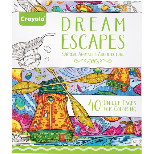 Crayola Dream Escapes Coloring Book &ndash;CYO040123