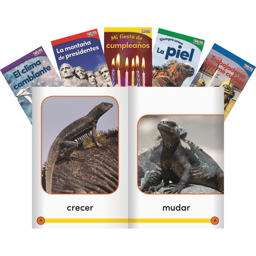 Shell Education TIME For Kids Informational Text Grade K Readers Set 3 10-Book Spanish Set Printed Book - Book - Grade K - Spanish