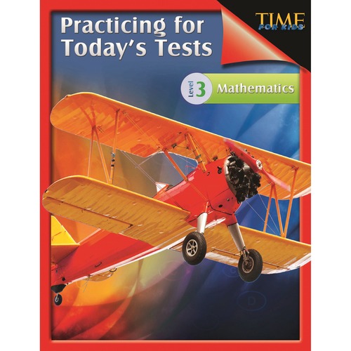 Shell Education Math Practice Tests - Level 3 Printed Book by Kristin Kemp - 128 Pages - Book - Grade 3