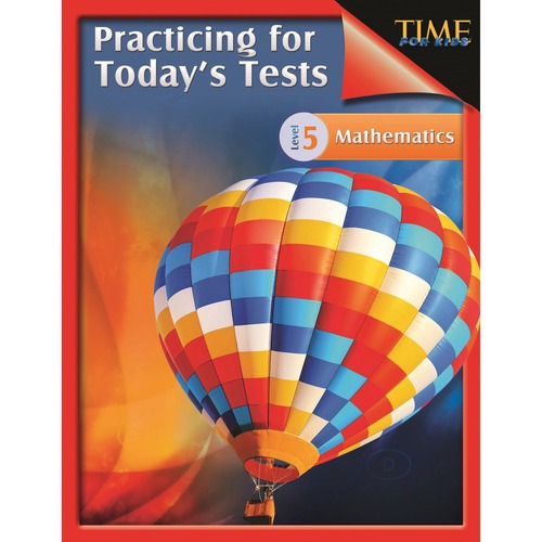 Picture of Shell Education Math Practice Tests - Level 5 Printed Book