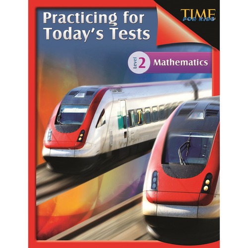 Picture of Shell Education Math Practice Tests - Level 2 Printed Book