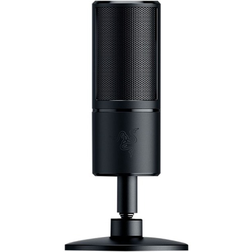 Razer Seiren X Wired Condenser Microphone - 20 Hz to 20 kHz - Super-cardioid - Shock Mount - USB