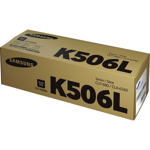 Samsung CLT-K506L (SU175A) Toner Cartridge - Black - 6000 Pages