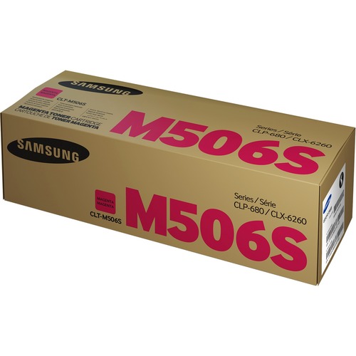 Samsung CLT-M506S Laser Toner Cartridge - Magenta Pack - 1500 Pages