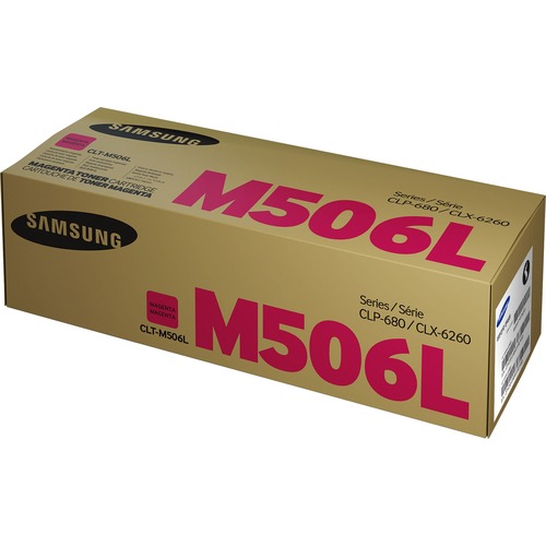Samsung CLT-M506L (SU309A) Toner Cartridge - Magenta - 3500 Pages