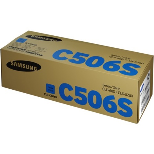 Samsung CLT-C506S Laser Toner Cartridge - Cyan Pack - 1500 Pages