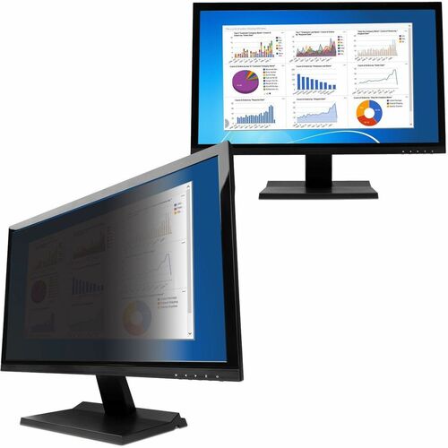 V7 ScreenSentry 23.8" Privacy Filter for Monitor - 16:9 Aspect Ratio - PS23.8W9A2-2N Privacy Filter for 23.8in Monitor - 16:9 Aspect Ratio - For 23.8" Widescreen LCD - Scratch Resistant, Fingerprint Resistant - Anti-glare -TAA Compliant