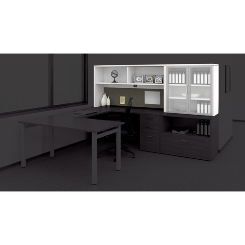 Offices To Go Ionic MLP240 Office Furniture Suite - 96" x 72" - Contemporary - Laminate - GLBMLP240ACJDW