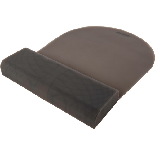 Allsop ErgoFlex Silicone Mouse Pad with Wrist Rest - Black - (31879) - 1" x 10.50" x 7.80" Dimension - Black - Silicone