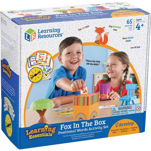 Learning Resources Fox In The Box Word Activity Set - Theme/Subject: Learning - Skill Learning: Visual, Tactile Discrimination, Auditory, Fine Motor, Direction, Language Development - 3+ - 1 Each