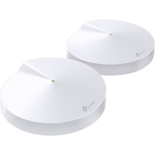 TP-Link Deco M5(2-pack) - AC1300 Whole Home Mesh Wi-Fi System, 2-Pack - Deco Mesh WiFi System -Up to 3,800 sq. ft. Whole Home Coverage and 60+ Devices - WiFi Router/Extender Replacement - Parental Controls