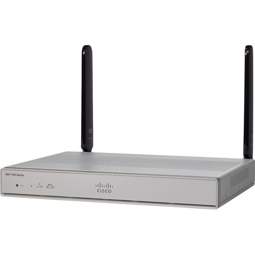 Cisco C1111-8PLTEEA Cellular Wireless Integrated Services Router - 4G - LTE 700, LTE 850, LTE 900, LTE 1500, LTE 1800, LTE 2100, LTE 2600, LTE 1900, LTE 2500, LTE 2300 - UMTS, HSPA+, LTE, DC-HSPA+ - 2 x Antenna(2 x External) - 108.34 MB/s Wireless Speed -