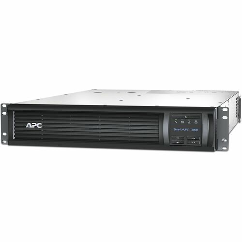 APC by Schneider Electric Smart-UPS 3000VA LCD RM 2U 120V with SmartConnect - 2U Rack-mountable - 3 Hour Recharge - 2.80 Minute Stand-by - 120 V AC Input - 120 V AC Output - Sine Wave - 6 x NEMA 5-15R, 2 x NEMA 5-20R