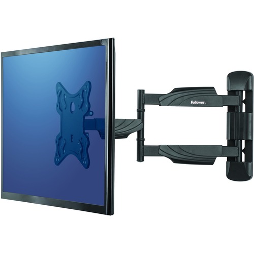 Fellowes Full Motion TV Wall Mount - 1 Display(s) Supported - 55" Screen Support - 34.93 kg Load Capacity