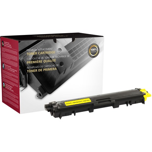 Clover Technologies Remanufactured Toner Cartridge - Alternative for Brother TN221 - Yellow - Laser