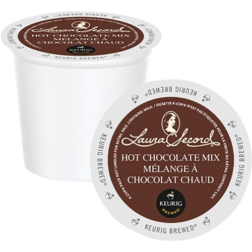 Laura Secord Hot Chocolate Mix - Hot Chocolate Flavor - K-Cup - 24 / Box