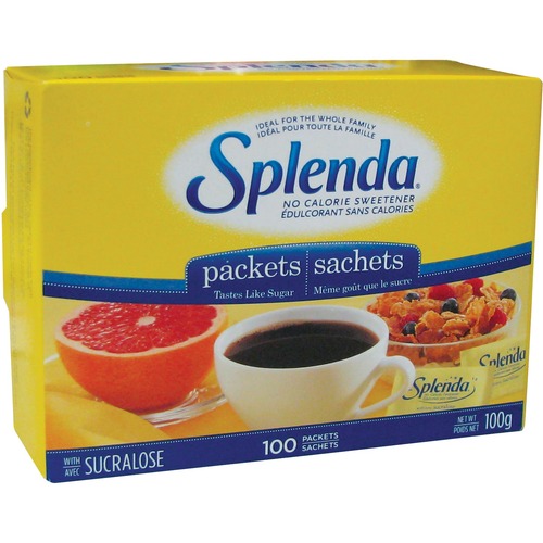 Splenda Sugar Substitute - 1 g - Artificial Sweetener - 100/Box