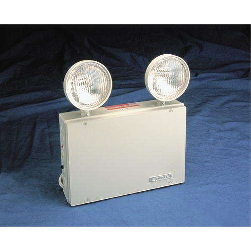SCN Nova XA441 Fixed Emergency Light - LED Bulb - Powder Coated - Thermoplastic, Steel - White - Emergency & Flashlights - BEG00281