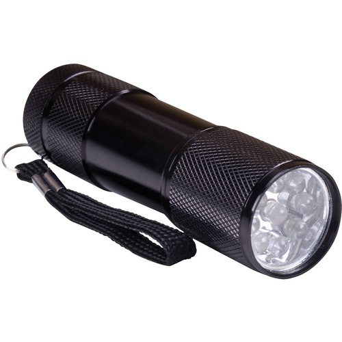SCN Mini LED Flashlight - AAA - AluminumBody - Black
