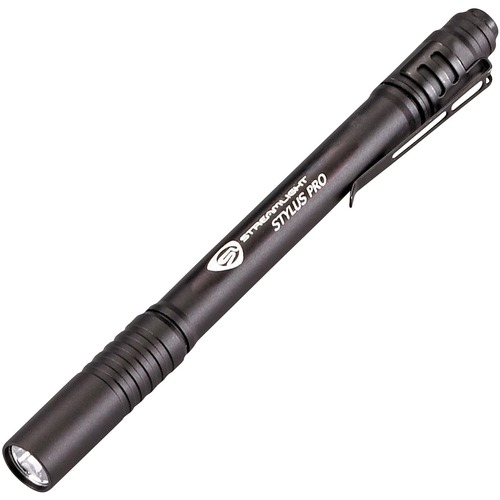 SCN Penlights - Stylus Pro Flashlight - AAA - Aluminum Alloy - Matte Black