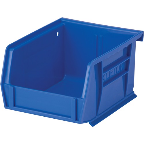 KLETON CF825 Storage Bin - 3" Height x 4.1" Width x 7.8" Depth - Blue - Plastic - Storage Boxes & Containers - KLTCF825