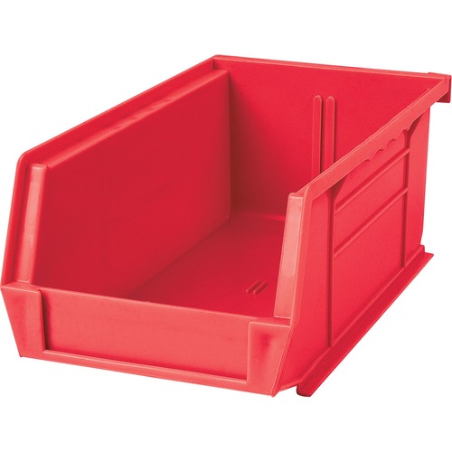 KLETON CF827 Storage Bin - 3" Height x 4.1" Width x 7.8" Depth - Red - Plastic - Storage Boxes & Containers - KLTCF827