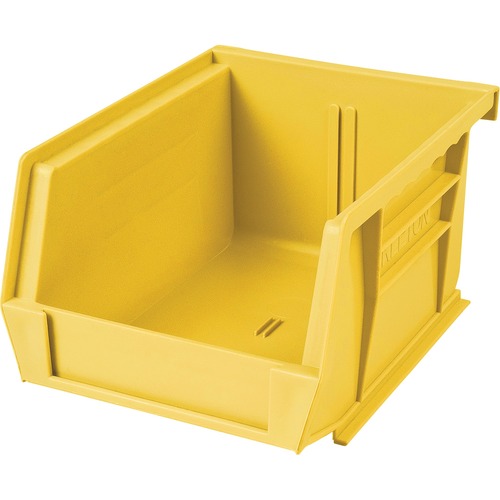 KLETON CF823 Storage Bin - 3" Height x 4.1" Width x 5.8" Depth - Yellow - Plastic - Storage Boxes & Containers - KLTCF823