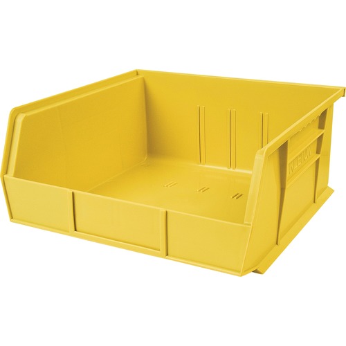 KLETON CF838 Storage Bin - 5" Height x 11" Width x 10.9" Depth - Yellow - Plastic - Storage Boxes & Containers - KLTCF838