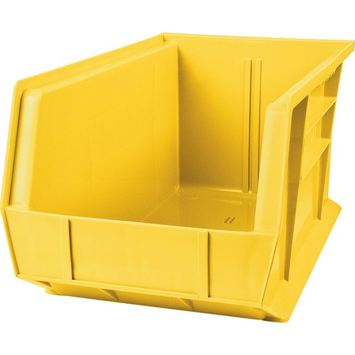 KLETON CF848 Storage Bin - Compartment Size 6.75" (171.45 mm) x 6.56" (166.69 mm) x 14" (355.60 mm) - 7" Height x 8.3" Width x 14.8" Depth - Yellow - Plastic