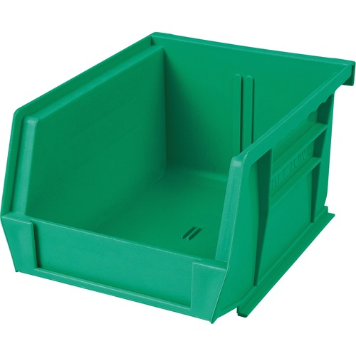KLETON CF821 Storage Bin - Compartment Size 2.81" (71.44 mm) x 3.44" (87.31 mm) x 4.75" (120.65 mm) - 3" Height x 4.1" Width x 5.4" Depth - Green - Plastic - Storage Boxes & Containers - KLTCF821