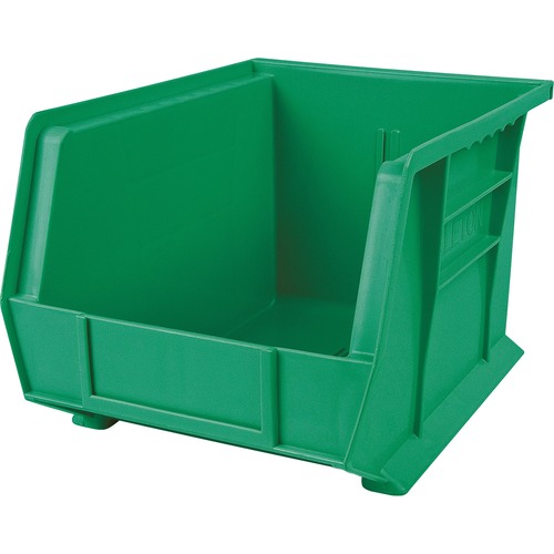 KLETON CF841 Storage Bin - Compartment Size 7" (177.80 mm) x 8.25" (209.55 mm) x 10.75" (273.05 mm) - 7" Height x 8.3" Width x 10.8" Depth - Green - Plastic