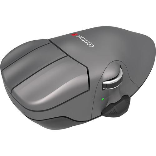 Contour Mouse Wireless - PixArt PMW3330 - Wireless - Radio Frequency - Gunmetal Gray - 2800 dpi - Scroll Wheel - 5 Button(s) - Right-handed