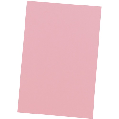 NAPP Construction Paper - Art Project, Craft Project - 12" (304.80 mm)Width x 18" (457.20 mm)Length - 48 / Pack - Pink