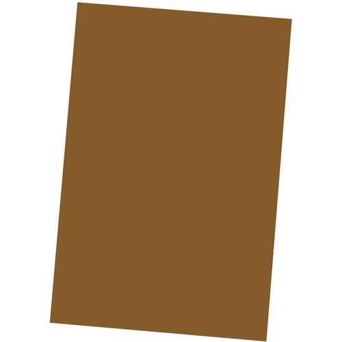 Construction Paper - 12" x 18" - 48 Sheets - Brown - Construction Paper - NPP1402132