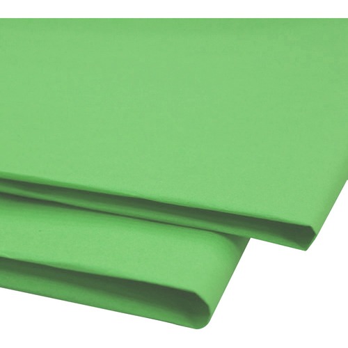NAPP 0601 Tissue Paper - Window, Collage, Gift-wrapping - 20" (508 mm)Width x 30" (762 mm)Length - 24 / Pack - Apple Green