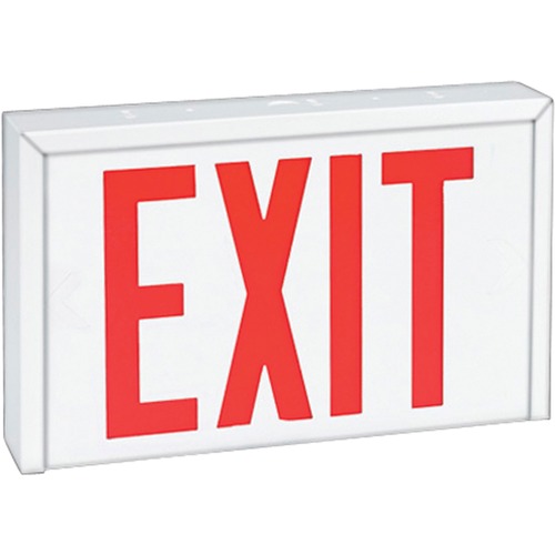 SCN Stella Exit Signs - Exit - Exit Print/Message - 12" (304.80 mm) Width x 7.50" (190.50 mm) Height - 12" (304.80 mm) Holding Width x 12" (304.80 mm) Holding Height - Square Shape - LED Light - Steel