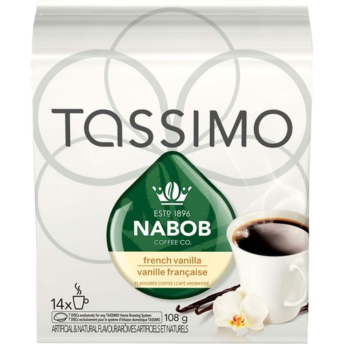 NABOB Tassimo French Vanilla Coffee - French Vanilla - 14 / Bag