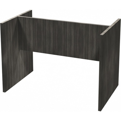 Heartwood Small Grey Racetrack Conference Table - 39.5" x 23.8"28" , 0.1" Edge - Finish: Gray Dusk = HTWINVPS72GD