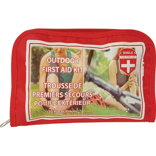 Impact Products Shield For First Aid Outdoor First Aid Kit - 35 x Piece(s) - 5" (127 mm) Height x 8" (203.20 mm) Width x 1" (25.40 mm) Depth Length - 1 Each - First Aid Kits & Supplies - IMP81CK0095RT