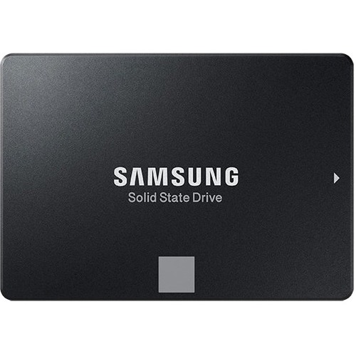 Samsung 860 EVO MZ-76E1T0E 1 TB Solid State Drive - 2.5" Internal - SATA (SATA/600) - Notebook Device Supported - 550 MB/s Maximum Read Transfer Rate - 256-bit Encryption Standard - 5 Year Warranty