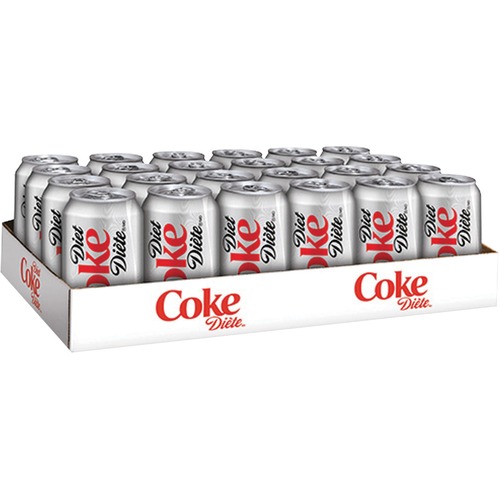 Diet Coke Soft Drink - Ready-to-Drink Diet - 355 mL - 24 / Case