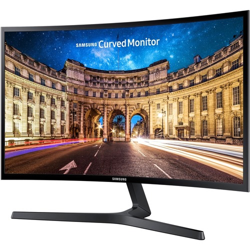Samsung C24F396FH 24" Class Full HD Curved Screen LCD Monitor - 16:9 - Glossy Black - 24" Viewable - LED Backlight - 1920 x 1080 - 16.7 Million Colors - FreeSync - 200 Nit - 4 ms - HDMI