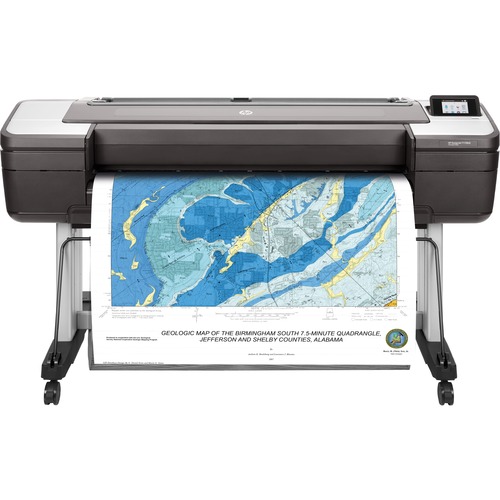 HP Designjet T1700dr PostScript Inkjet Large Format Printer - 44" Print Width - Color - TAA Compliant - 6 Color(s) - 26 Second Color Speed - 2400 x 1200 dpi - USB - Ethernet - Roll Paper, Cut Sheet, Bond Paper, Coated Paper, Heavyweight Paper, Super Heavy