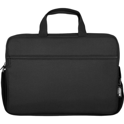 Urban Factory Nylee Carrying Case (Messenger) for 17.3" Notebook - Black - Shock Absorbing, Water Resistant - 210D Polyester Interior Material - Handle - 13" Height x 18.3" Width x 2.6" Depth - Retail
