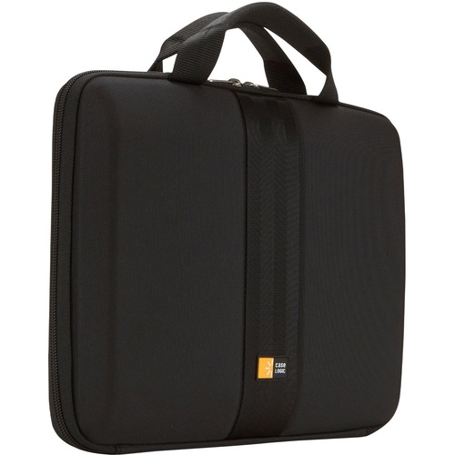 Case Logic QNS-111 Carrying Case (Sleeve) for 11" to 11.6" Apple, Google Chromebook, MacBook Air - Black - Heat Resistant - EVA Foam Body - Handle - 9.6" Height x 1.5" Width x 13" Depth - 1 Carton