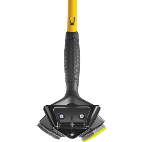 Rubbermaid Commercial Maximizer Replacement Scraper - Steel Handle - Durable, Light Weight - Black - 1Each